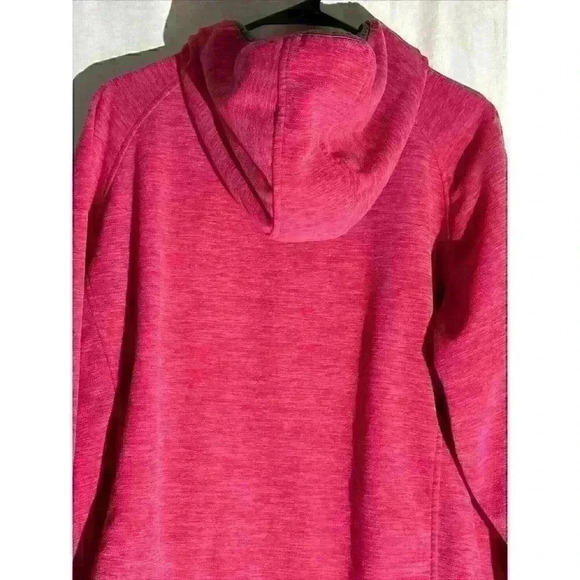 NEW BALANCE Jacket Women's Size 1X Fleece Pink Full Zip Pockets Soft Shell - Picture 8 of 11